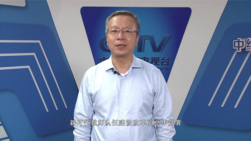 圖為教育部教師工作司任友群向特教老師表達節日祝福